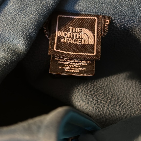 The North Face Womens Apex Bionic Jacket Full Zip Fleece Lined Turquoise Blue S - Picture 5 of 7